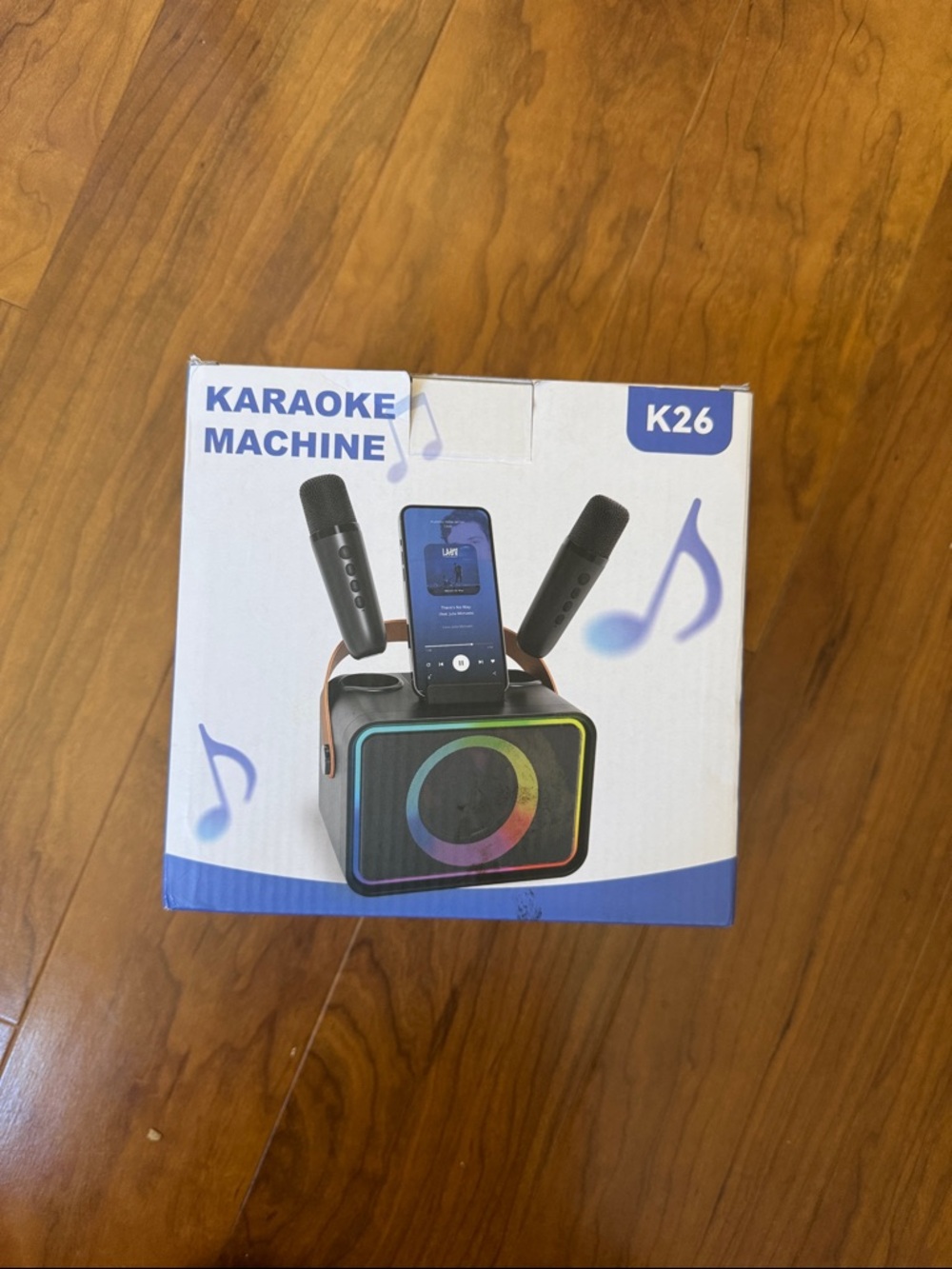 Brand new Karaoke Machine 🎶with 2 Microphones 🎤 🎤and RGB Speaker